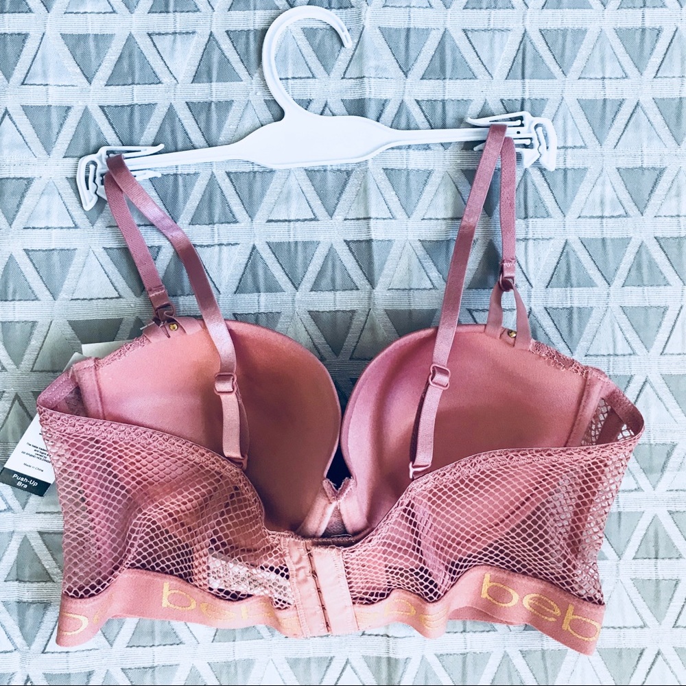 NWT Bebe Long PaddedLong Bra 38C - Picture 4 of 7